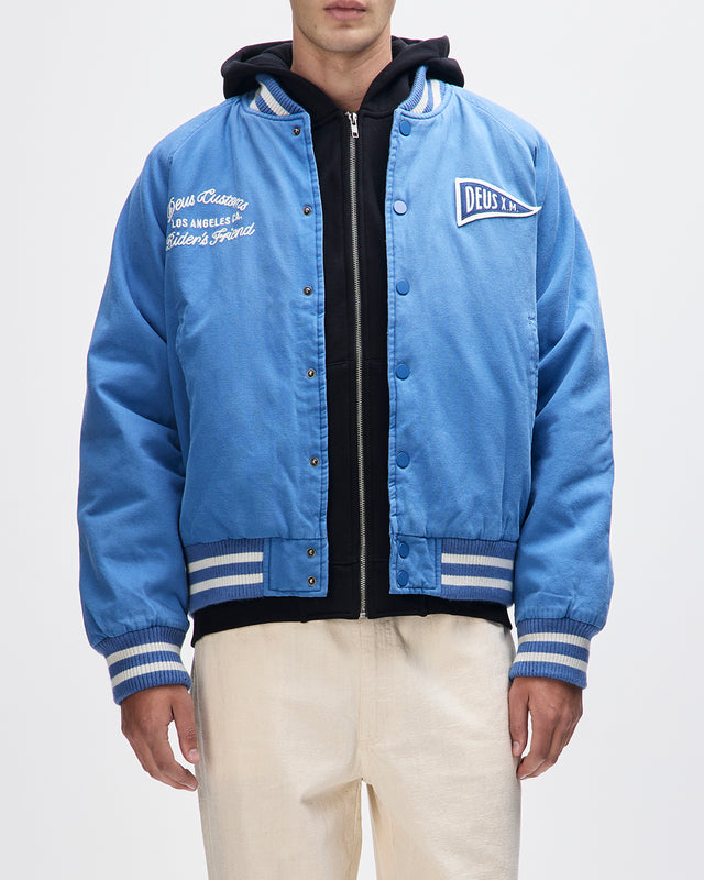 Stadium Jacket - Classic Blue