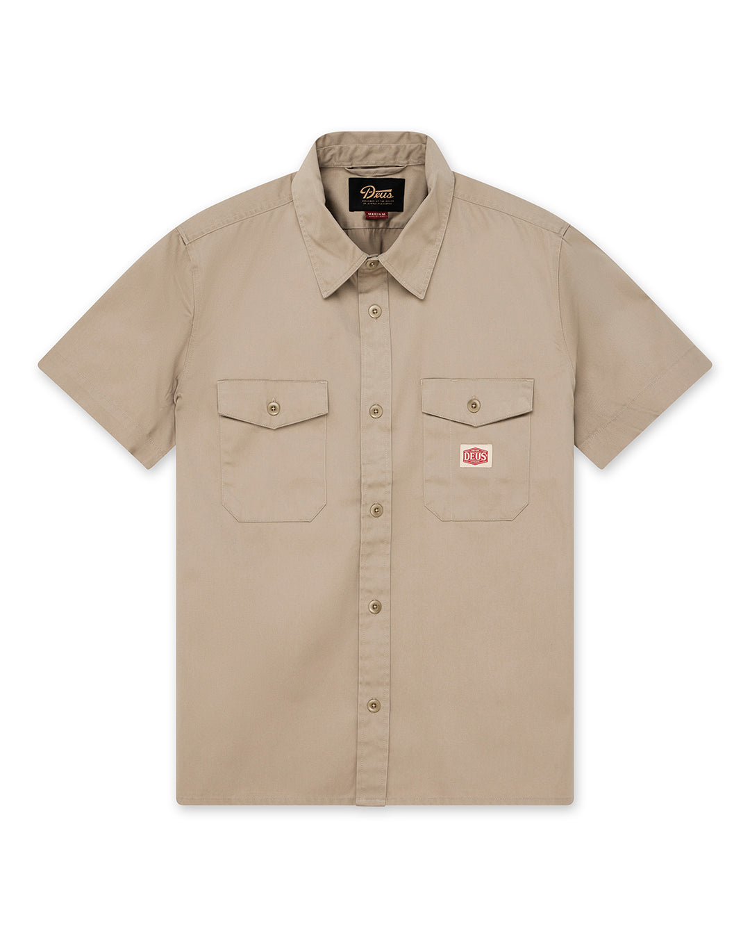 service-ss-shirt-khaki|Flatlay