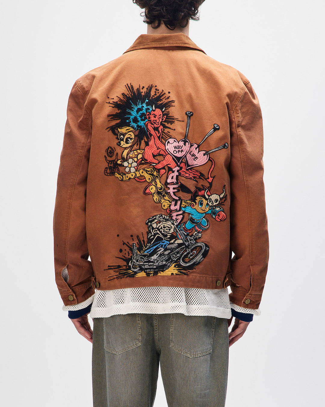 collective-improv-jacket-caramel-cafe|Model