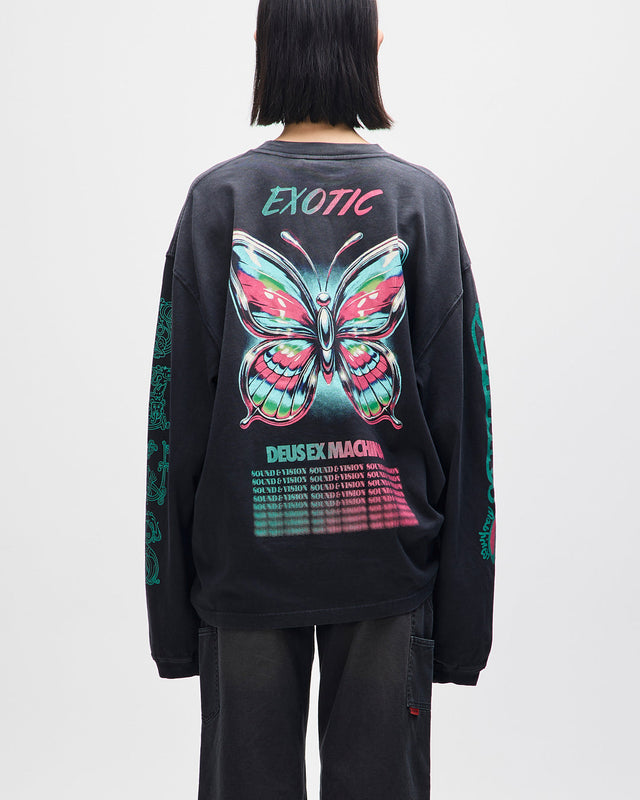 Danzig Queen Long Sleeve Tee - Anthracite