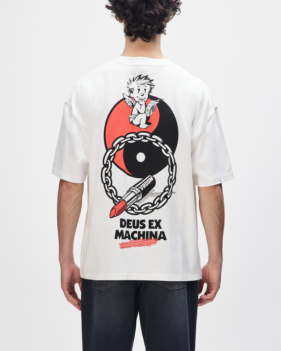 roughneck-tee-vintage-white|Model