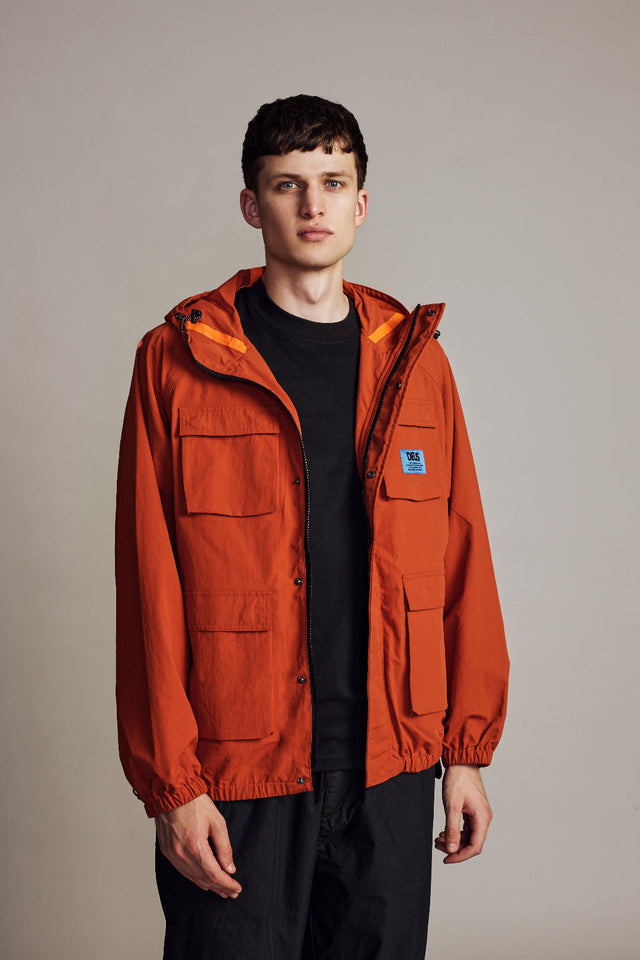 Dawny Waterproof Anorak - Terracotta