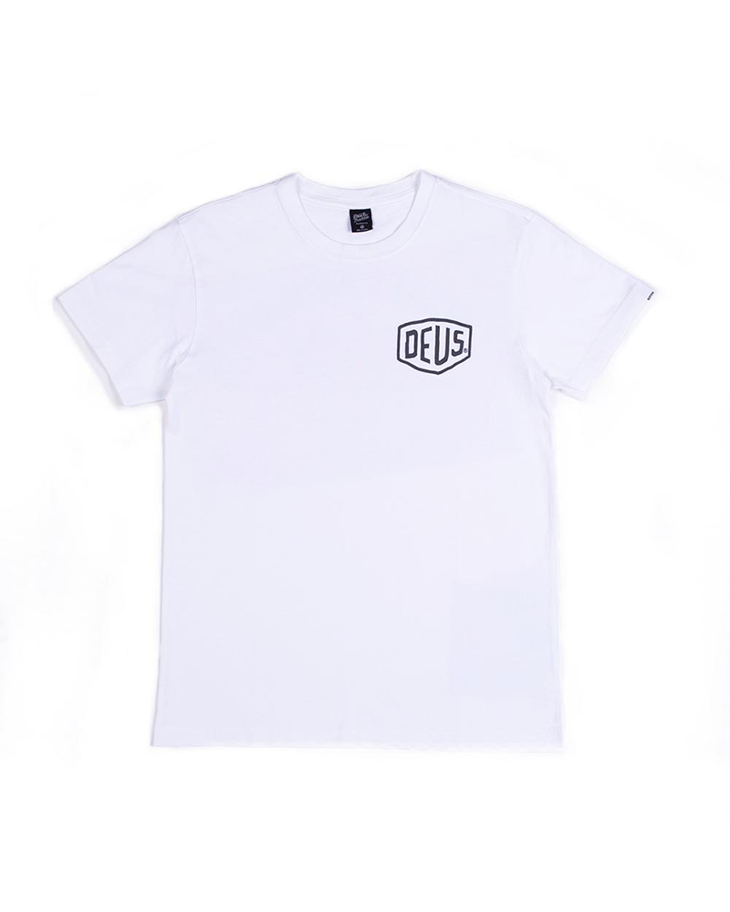 Dues Biarritz Address Tee White