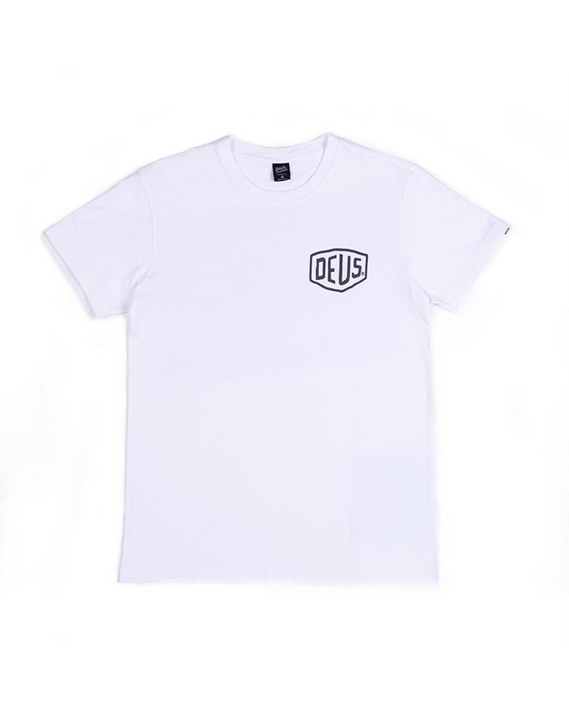 Dues Biarritz Address Tee White