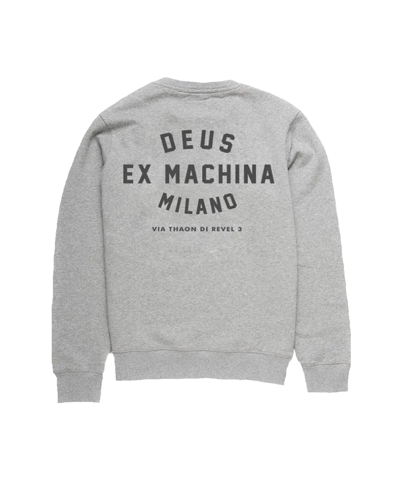 Deus Milano Address Crew Grey