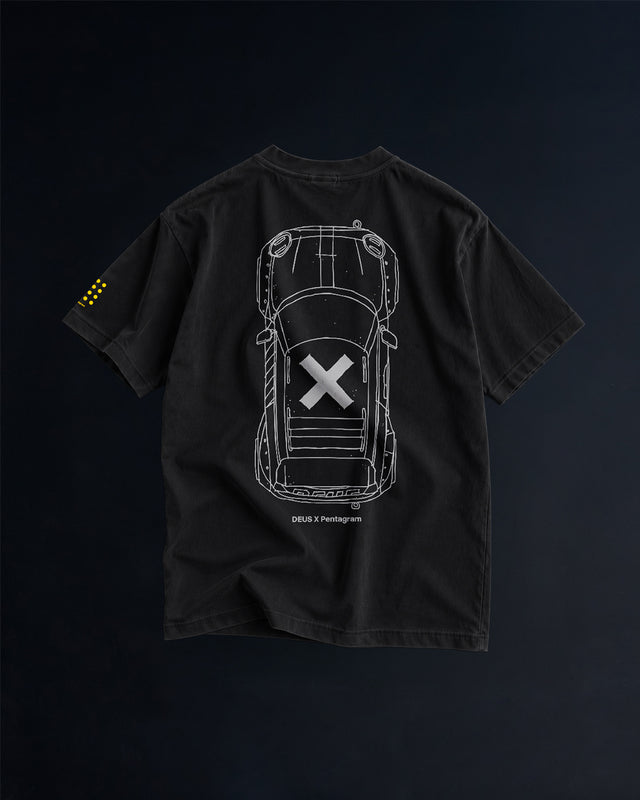 Min Mach Tee Black Back