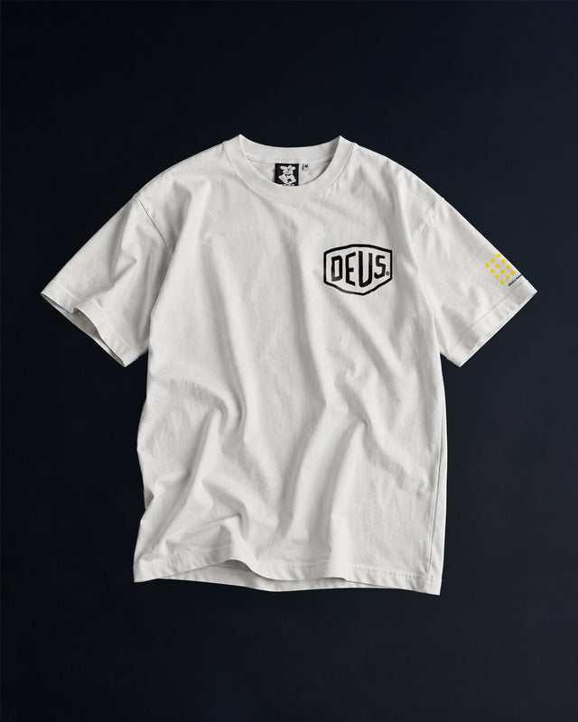 Min Mach Tee White Front