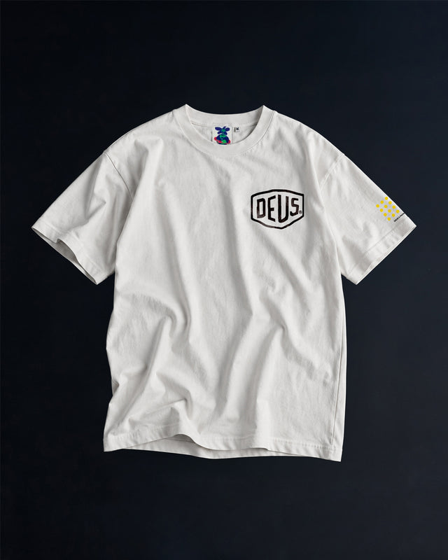 Min Mach Tee White Back