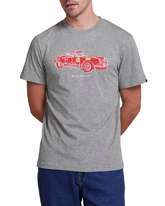 Rally Tee - Grey Marle