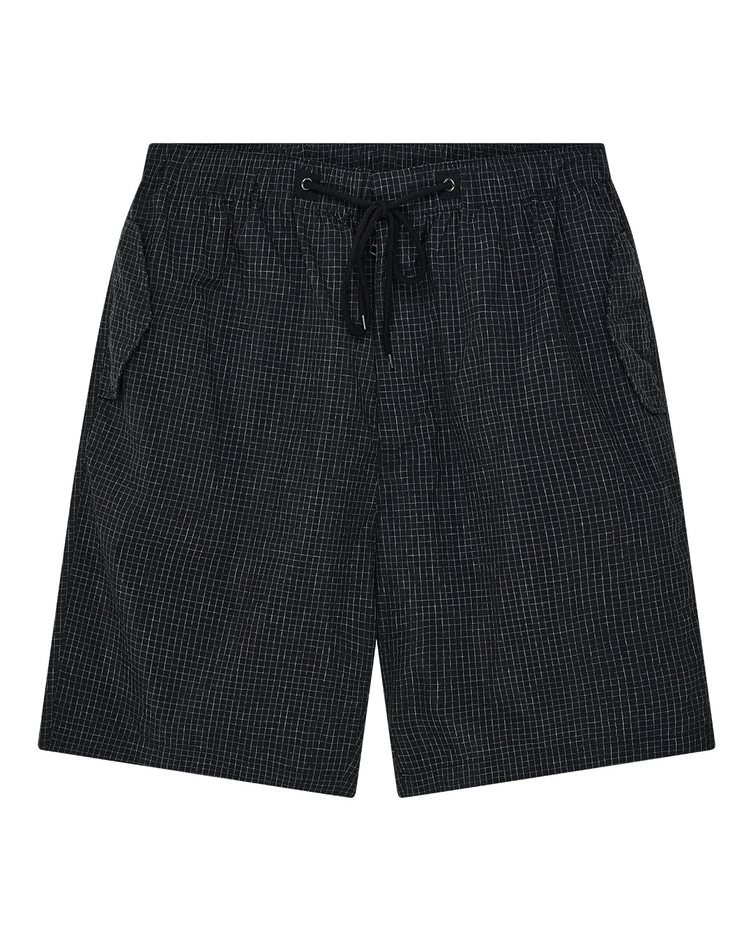 Remi Parachute Short - Black|Flatlay