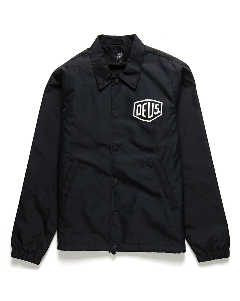 Deus Biarritz Coach Jacket Black