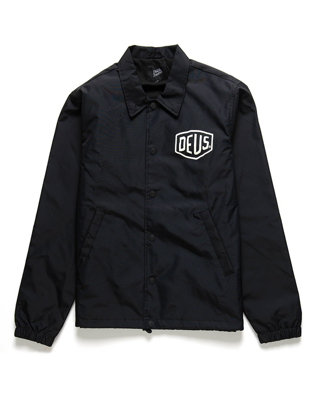 Deus Biarritz Coach Jacket Black