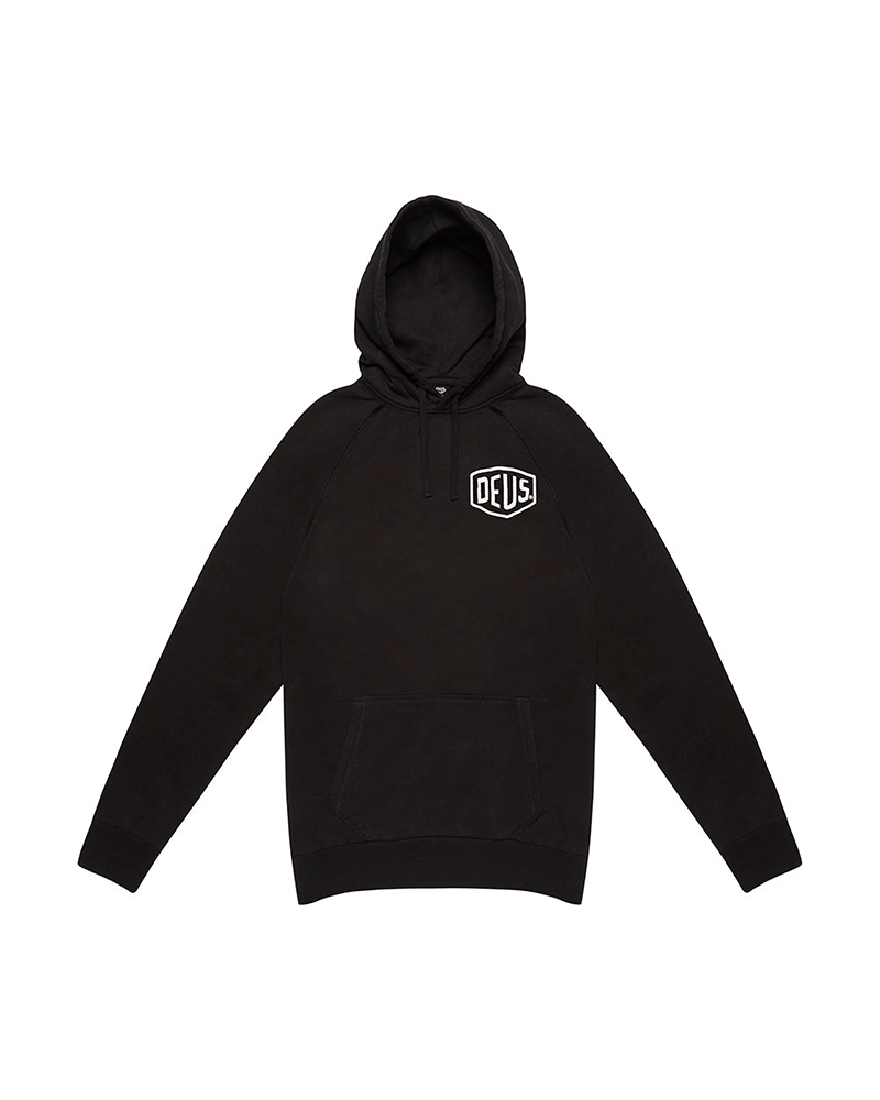Deus Milano Address Hoodie Black
