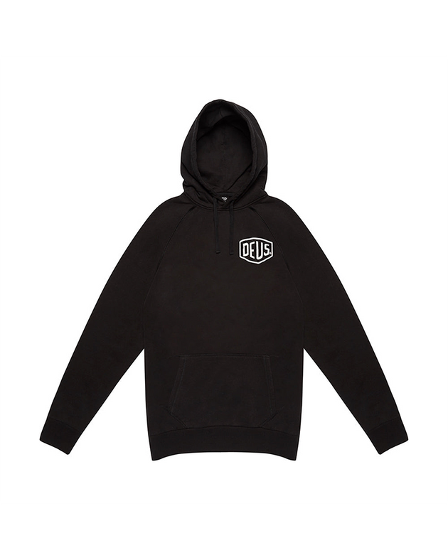 Deus Milano Address Hoodie Black