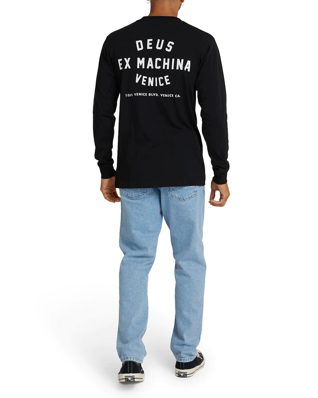Venice Long Sleeve Tee - Black