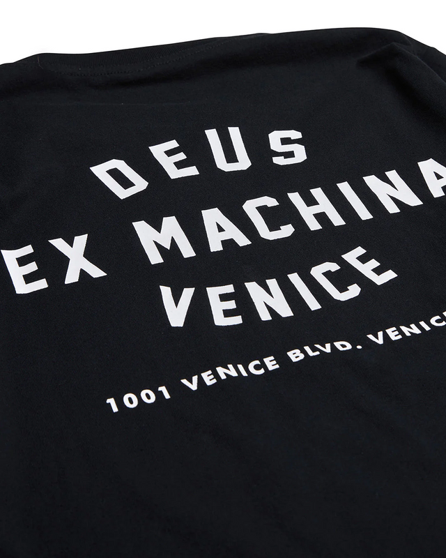 Venice Long Sleeve Tee - Black