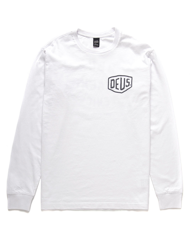 Deus Tokyo Ls Tee White