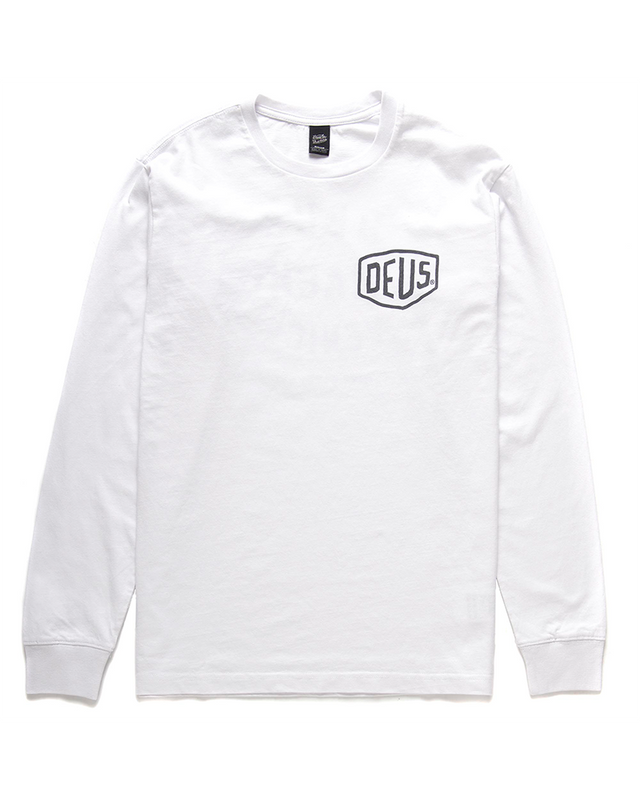 Deus Tokyo Ls Tee White