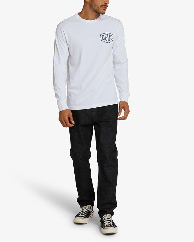 Ibiza Long Sleeve Tee - White