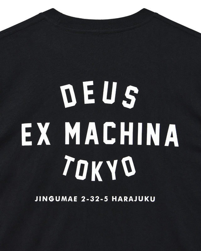 Harajuku Long Sleeve Tee - Black