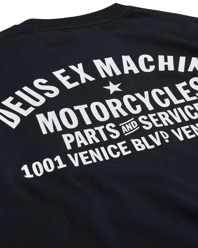 Venice Address Tee - Black