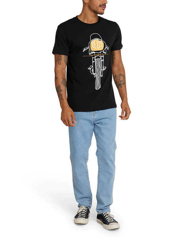 Frontal Matchless Tee - Black