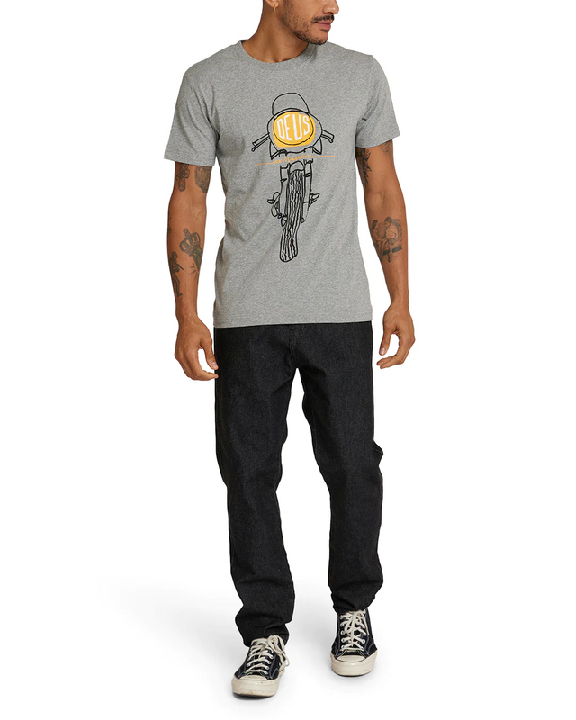 Frontal Matchless Tee - Grey Marle