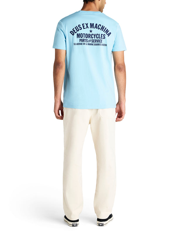 Biarritz Address Tee - Sky Blue
