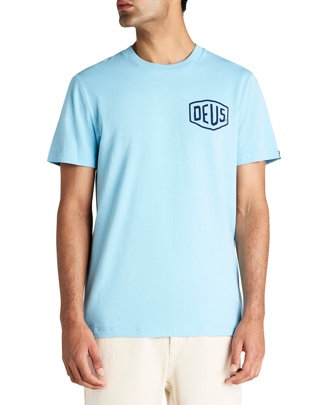 Biarritz Address Tee - Sky Blue