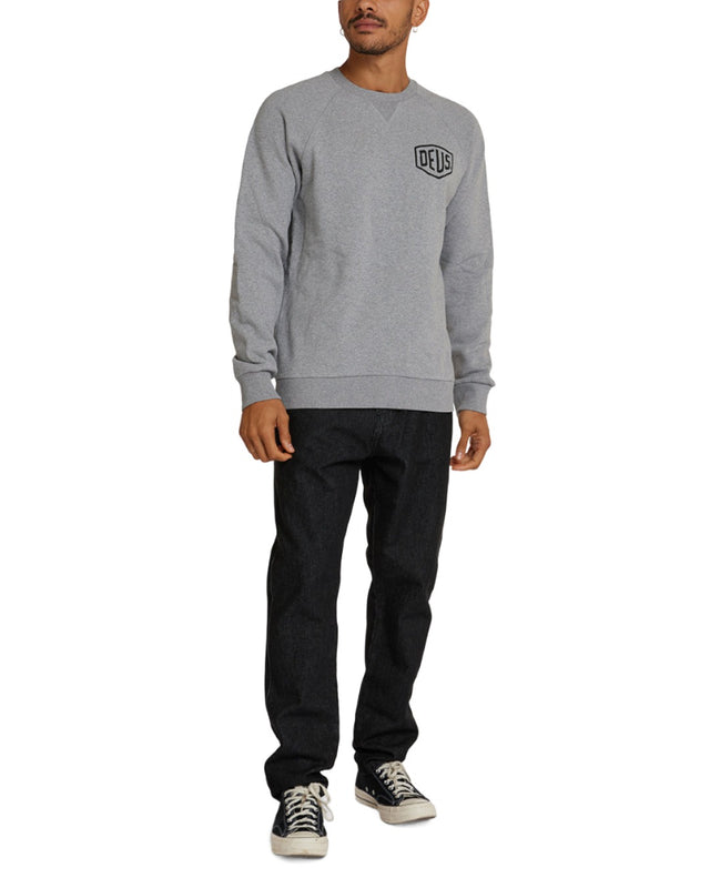 Biarritz Address Crew - Grey Marle