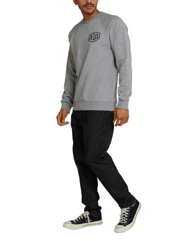 Biarritz Address Crew - Grey Marle