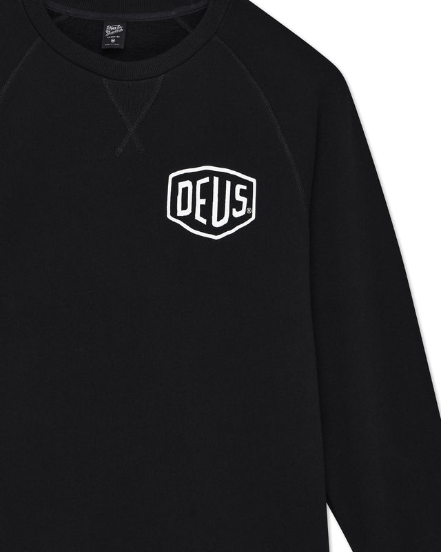 Harajuku Address Crew - Black
