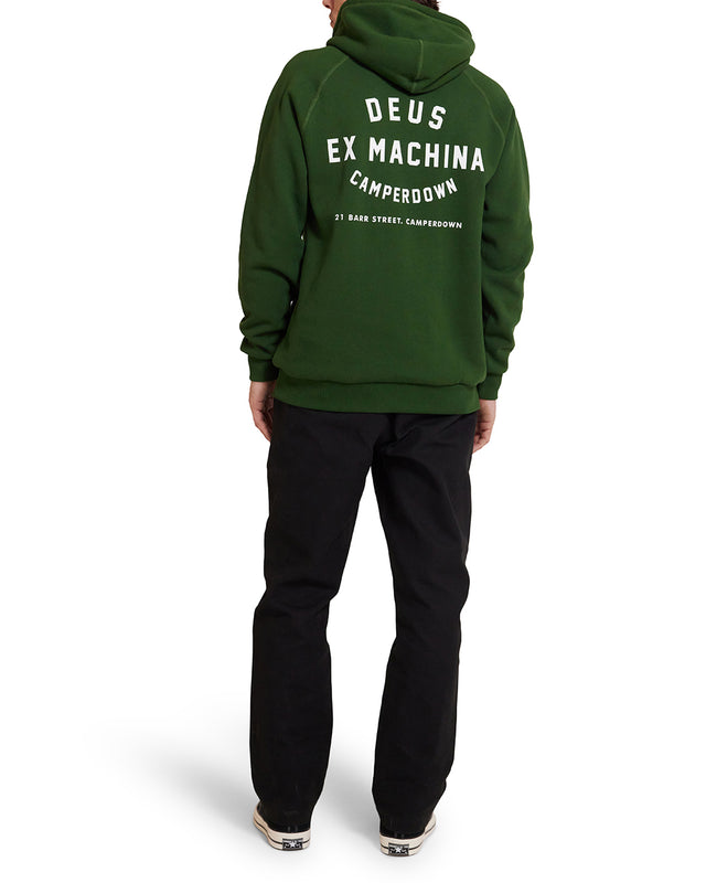 Camperdown Address Hoodie - Hillside Green