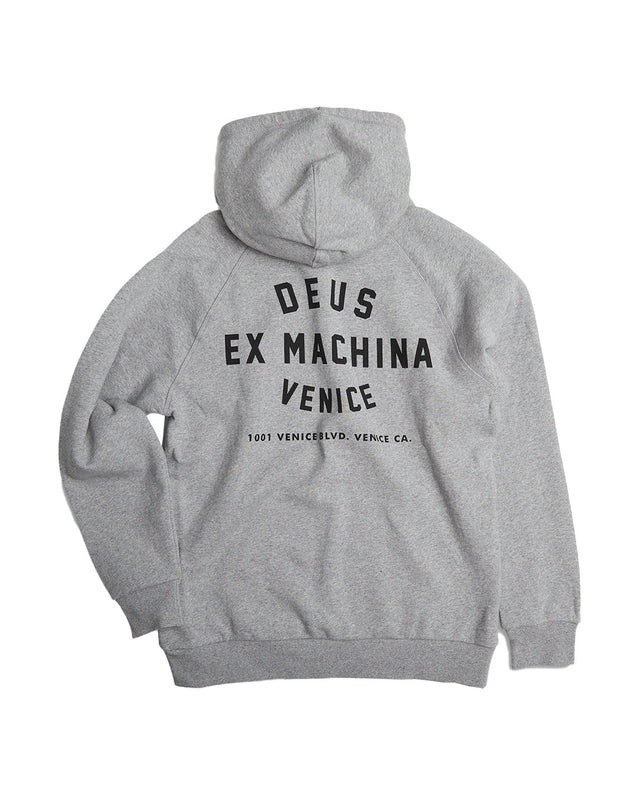 Venice Address Hoodie - Grey Marle