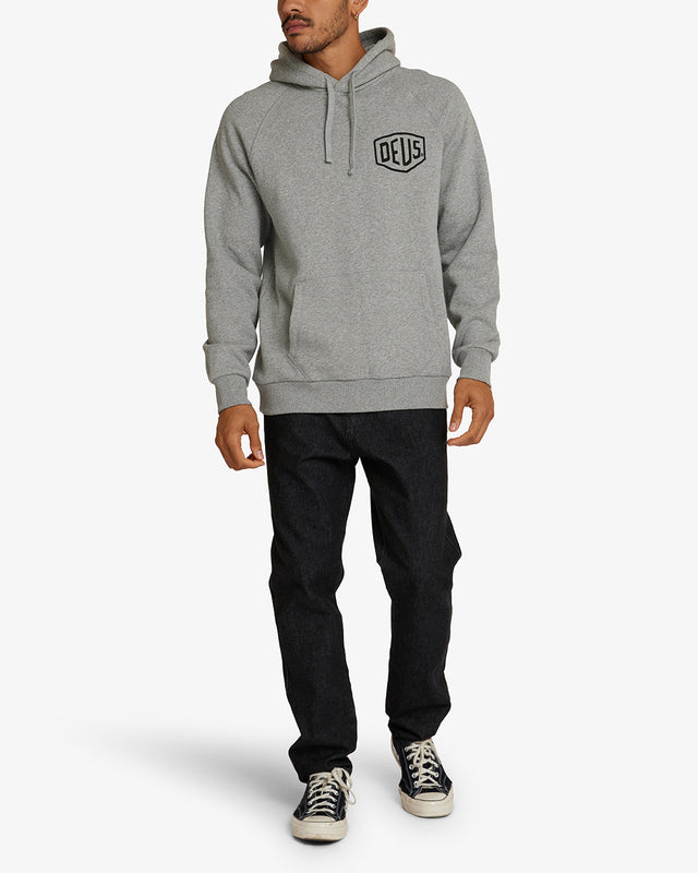 Venice Address Hoodie - Grey Marle