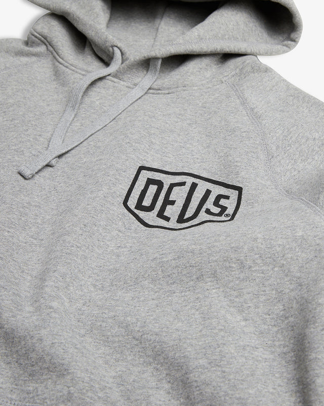 Venice Address Hoodie - Grey Marle