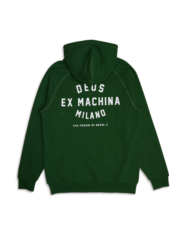 Milano Address Hoodie - Hillside Green