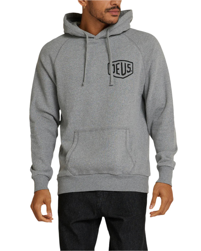 Biarritz Address Hoodie - Grey Marle