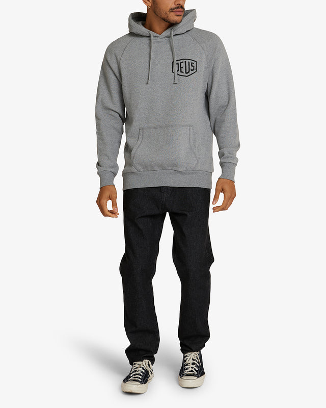 Biarritz Address Hoodie - Grey Marle