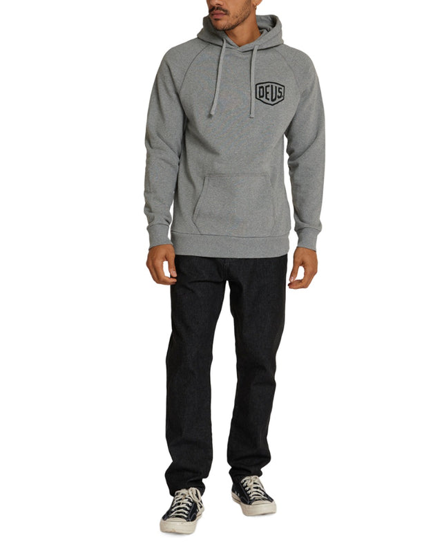 Ibiza Address Hoodie - Grey Marle
