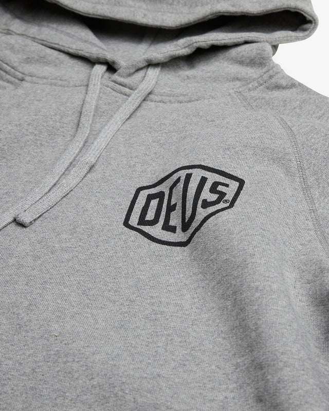 Ibiza Address Hoodie - Grey Marle