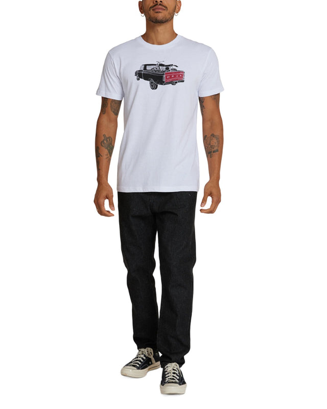 Carby Pickup Tee - White