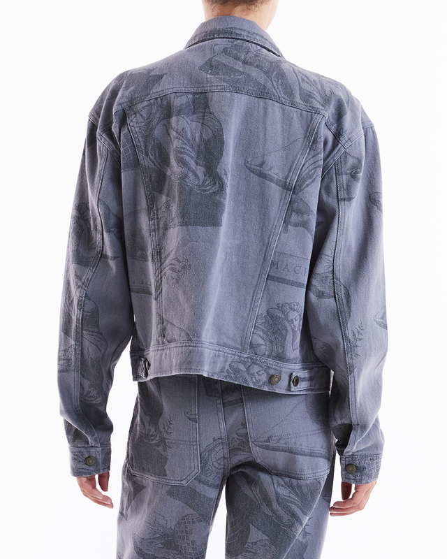 Dream Machine Jacket - Overdyed Anthracite