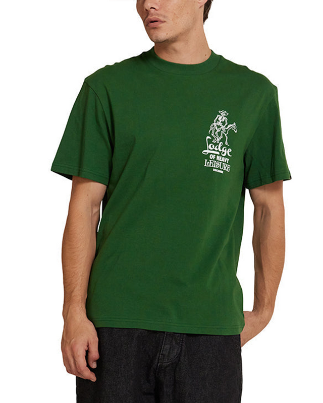 Boscombe Address Tee - Hillside Green