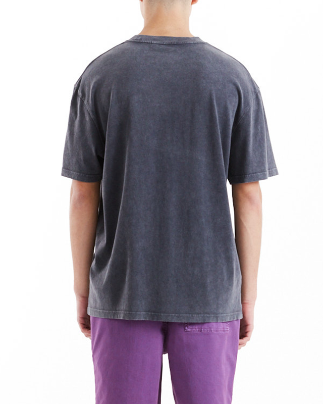Melodies Garment Dyed Tee - Anthracite