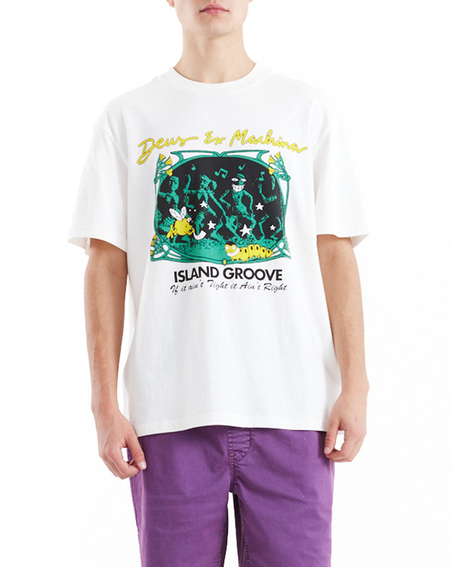 Island Groove Tee - Vintage White