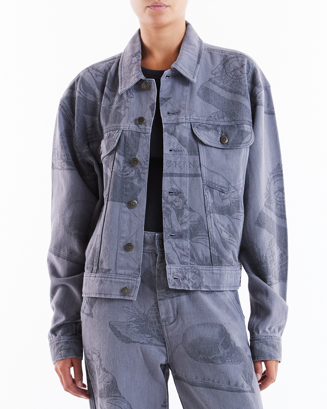 Dream Machine Jacket - Overdyed Anthracite