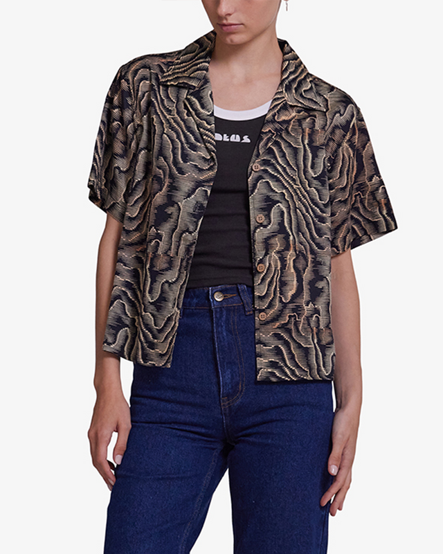 E-Motion Short Sleeve Shirt - Tiger Marble