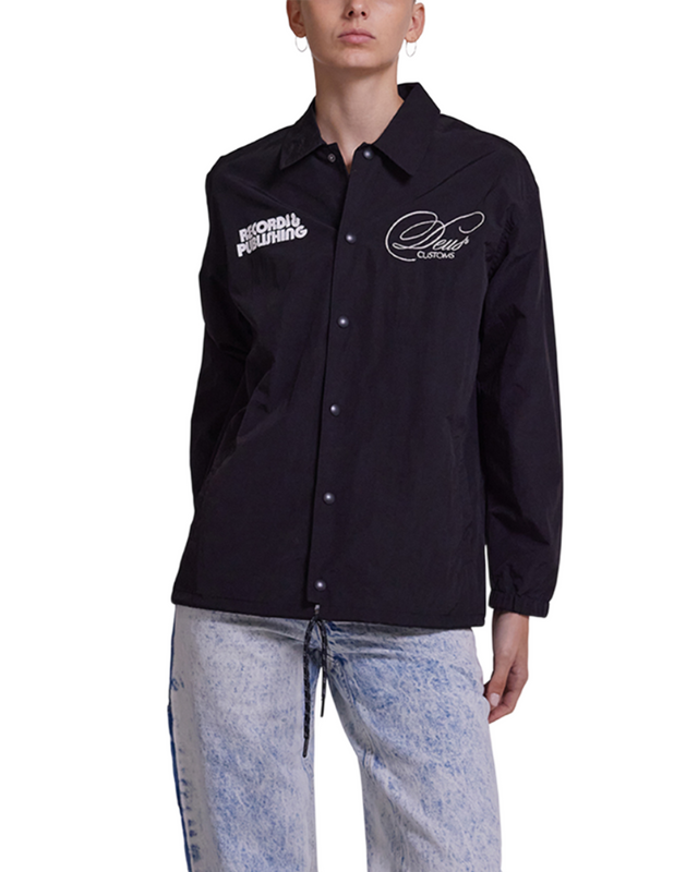 Sometimes Coach Jacket - Caviar