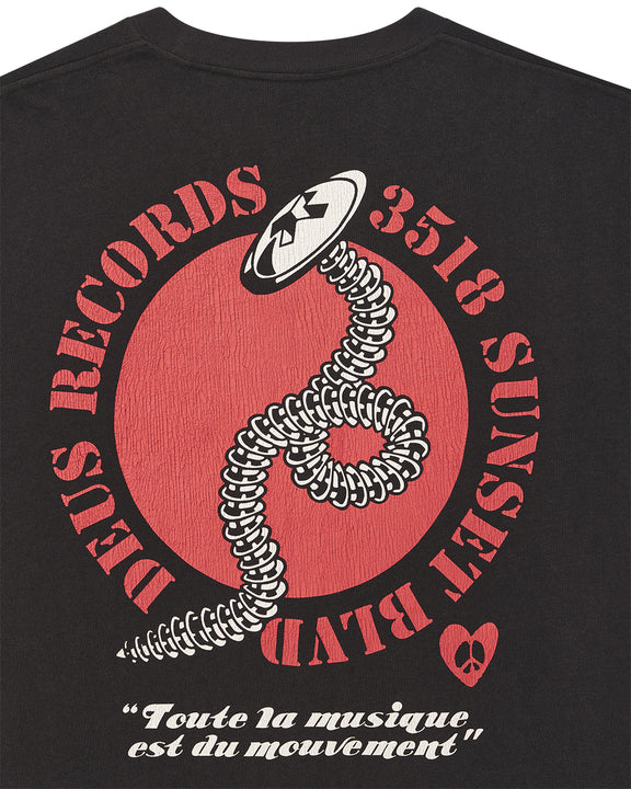 Dancing Ghost Long Sleeve Tee - Anthracite